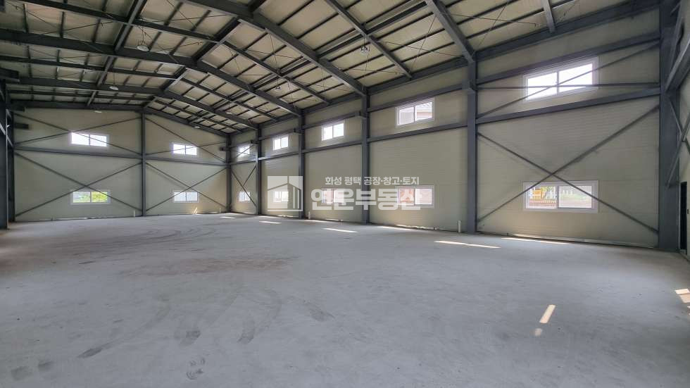 경기 평택시 서탄면 회화리 건평120평+78평｜마당 넓은 신축 공장 임대 월세 매물번호 10209 사진 5